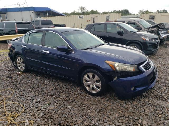 1HGCP36848A005488 - 2008 HONDA ACCORD EXL BLUE photo 4