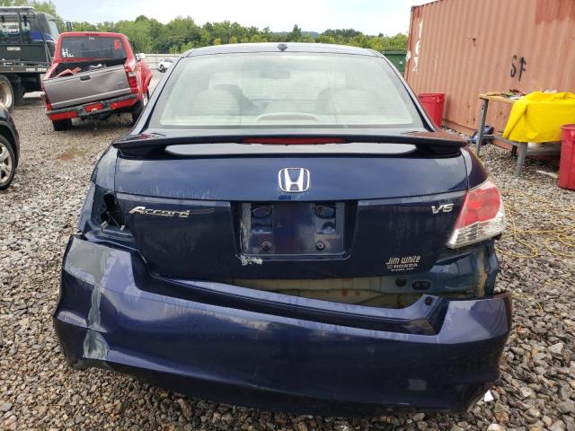 1HGCP36848A005488 - 2008 HONDA ACCORD EXL BLUE photo 6