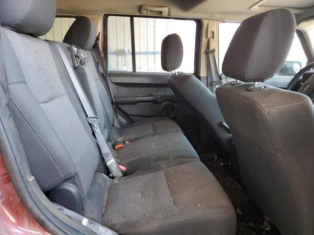 1J8HG48K68C149401 - 2008 JEEP COMMANDER SPORT Бордовий фото 11