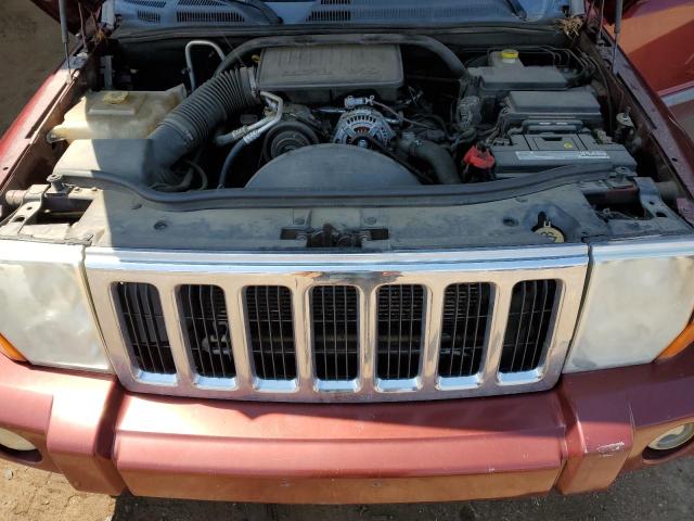 1J8HG48K68C149401 - 2008 JEEP COMMANDER SPORT Бордовий фото 12