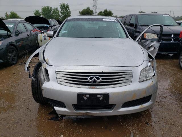 JNKCV61F09M350978 - 2009 INFINITI G37 SILVER photo 5