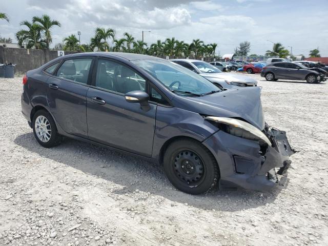 3FADP4BJXDM192305 - 2013 FORD FIESTA SE GRAY photo 4