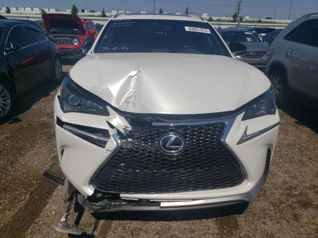 JTJBARBZXF2035788 - 2015 LEXUS NX 200T WHITE photo 5