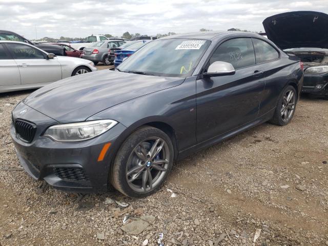 WBA1J7C56EV253199 - 2014 BMW M235I GRAY photo 1