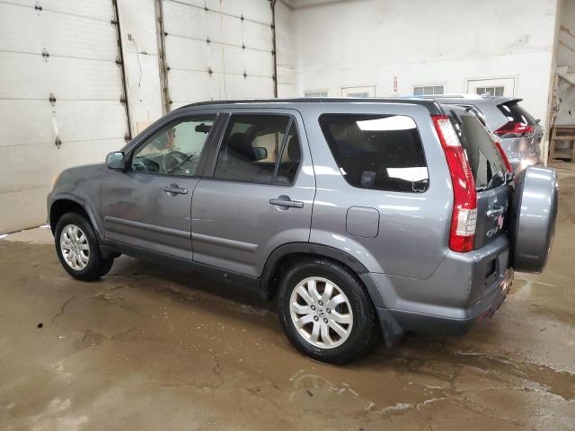 JHLRD78925C053363 - 2005 HONDA CR-V SE SILVER photo 2