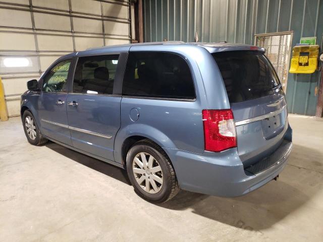 2A4RR8DG8BR759162 - 2011 CHRYSLER TOWN & COU TOURING L BLUE photo 2