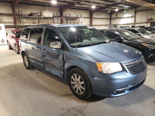 2A4RR8DG8BR759162 - 2011 CHRYSLER TOWN & COU TOURING L BLUE photo 4