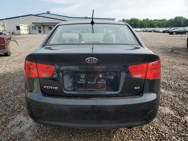 KNAFU4A2XA5238753 - 2010 KIA FORTE EX BLACK photo 6