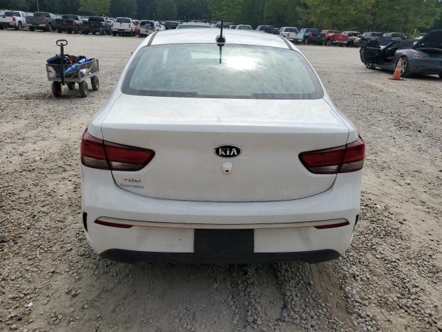 3KPA24ADXME403469 - 2021 KIA RIO LX WHITE photo 6