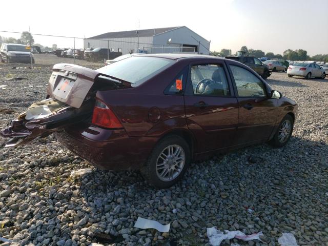 1FAHP34N37W262517 - 2007 FORD FOCUS ZX4 BURGUNDY photo 3