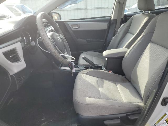 2T1BURHE3GC581205 - 2016 TOYOTA COROLLA L Silber Foto 7