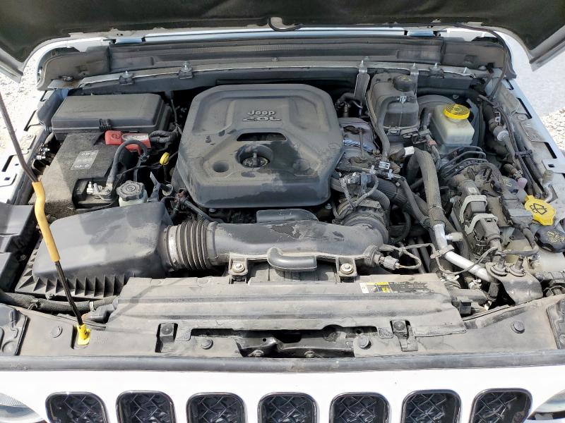 1C4HJXDN7KW592544 - 2019 JEEP WRANGLER U SPORT WHITE photo 12