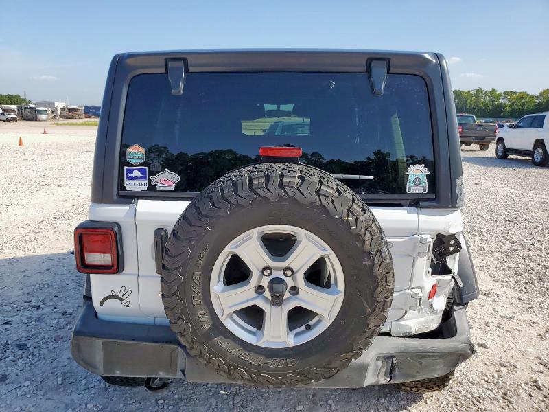 1C4HJXDN7KW592544 - 2019 JEEP WRANGLER U SPORT WHITE photo 6