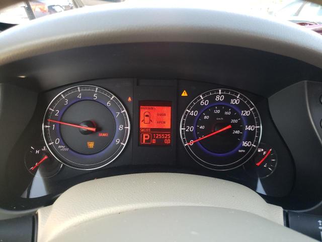 JN1AJ0HR9AM757299 - 2010 INFINITI EX35 BASE თეთრი ფოტო 9