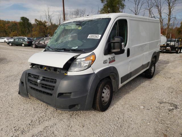 3C6TRVAG5FE503493 - 2015 RAM PROMASTER 1500 STANDARD WHITE photo 2