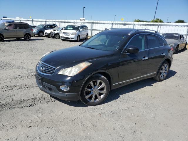 JNKAJ09F58M354074 - 2008 INFINITI EX35 BASE Սև լուսանկար 1