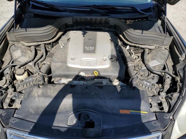 JNKAJ09F58M354074 - 2008 INFINITI EX35 BASE Սև լուսանկար 12