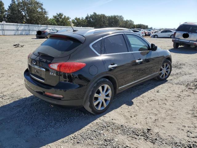 JNKAJ09F58M354074 - 2008 INFINITI EX35 BASE Սև լուսանկար 3