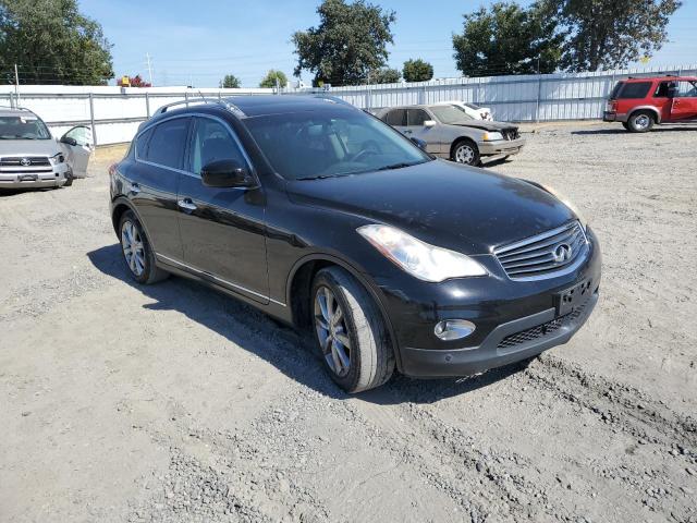 JNKAJ09F58M354074 - 2008 INFINITI EX35 BASE Սև լուսանկար 4