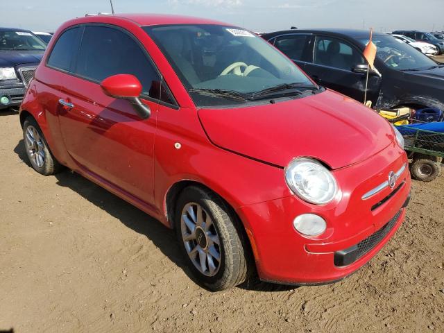 3C3CFFKR8HT549362 - 2017 FIAT 500 POP RED photo 4