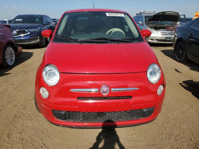 3C3CFFKR8HT549362 - 2017 FIAT 500 POP RED photo 5