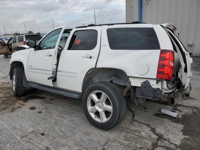 1GNSCCE03CR289876 - 2012 CHEVROLET TAHOE C1500 LTZ WHITE photo 2