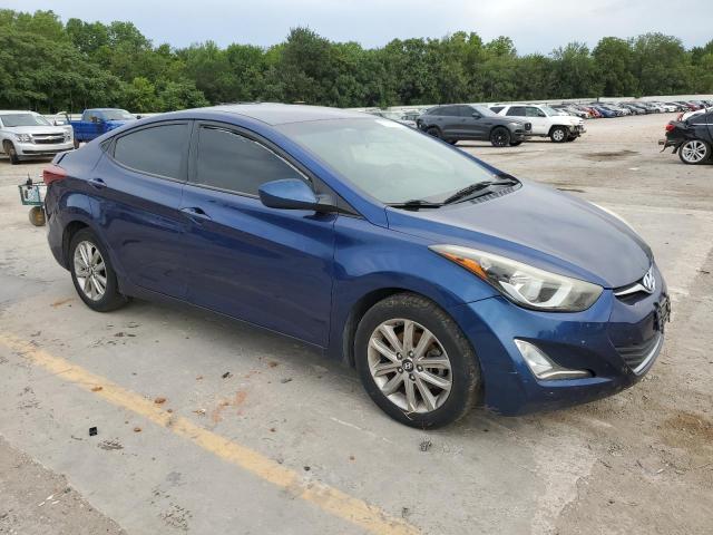 5NPDH4AE5GH750972 - 2016 HYUNDAI ELANTRA SE BLUE photo 4