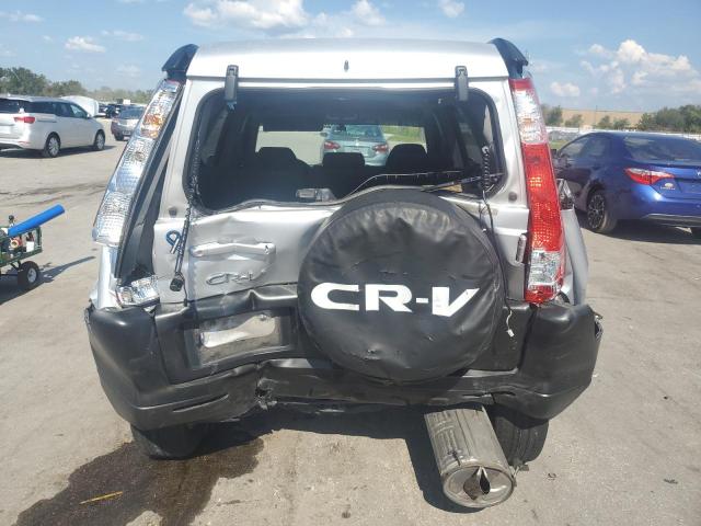 SHSRD78835U346463 - 2005 HONDA CR-V EX SILVER photo 6