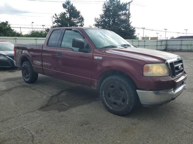 1FTRX12W64NB53131 - 2004 FORD F150 MAROON photo 4