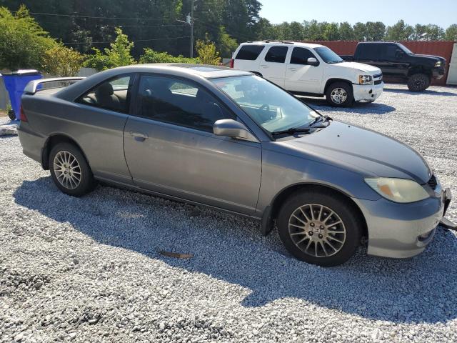 1HGEM22955L015859 - 2005 HONDA CIVIC EX GRAY photo 4