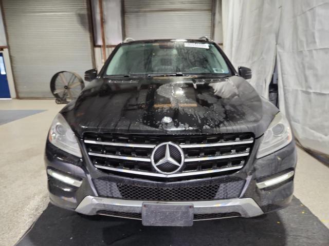 4JGDA5HB8CA028057 - 2012 MERCEDES-BENZ ML 350 4MATIC BLACK photo 5