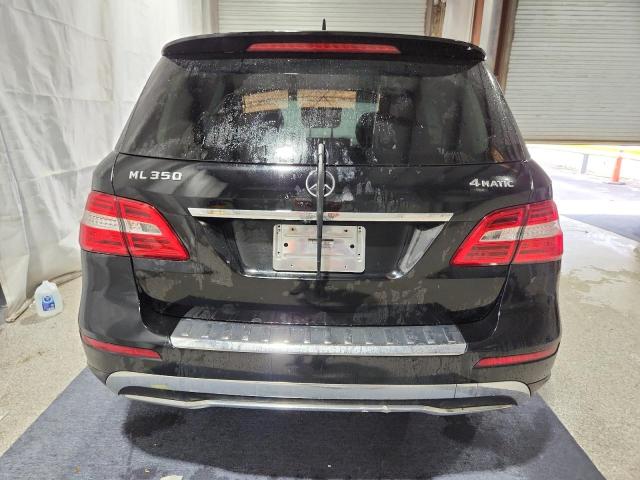 4JGDA5HB8CA028057 - 2012 MERCEDES-BENZ ML 350 4MATIC BLACK photo 6