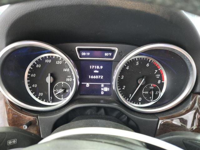 4JGDA5HB8CA028057 - 2012 MERCEDES-BENZ ML 350 4MATIC BLACK photo 9