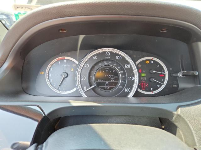 1HGCR2F36GA223102 - 2016 HONDA ACCORD LX BLACK photo 9