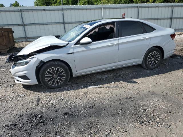 3VWE57BU6KM007239 - 2019 VOLKSWAGEN JETTA SEL SILVER photo 1