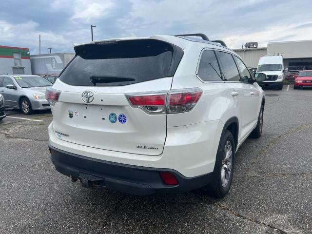 5TDJKRFH0FS095407 - 2015 TOYOTA HIGHLANDER XLE Ağ foto 4