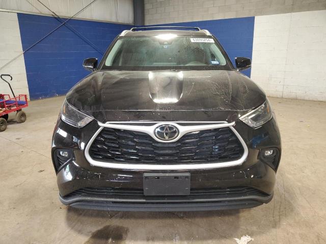 5TDGZRAHXNS127761 - 2022 TOYOTA HIGHLANDER XLE Tünd qırmızı foto 5