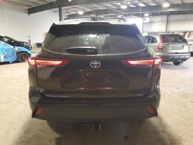 5TDGZRAHXNS127761 - 2022 TOYOTA HIGHLANDER XLE Tünd qırmızı foto 6