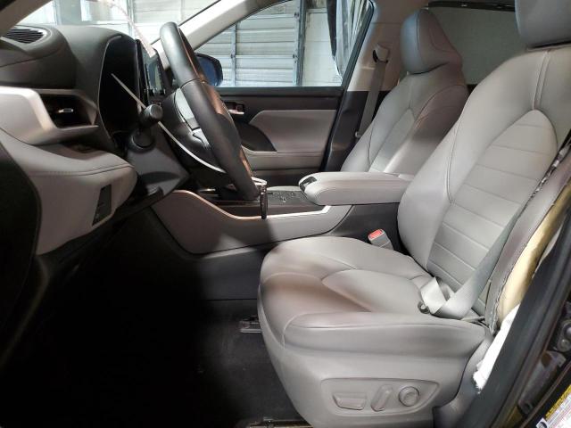 5TDGZRAHXNS127761 - 2022 TOYOTA HIGHLANDER XLE Tünd qırmızı foto 7