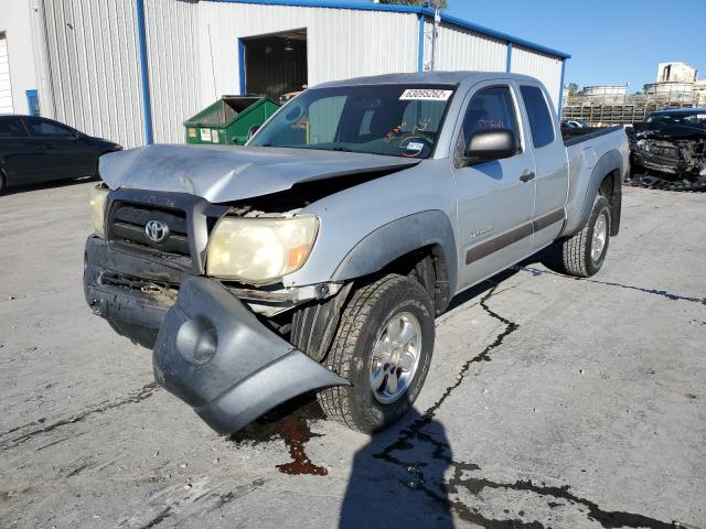 5TETX62N56Z296159 - 2006 TOYOTA TACOMA PRERUNNER ACCESS CAB SILVER photo 2