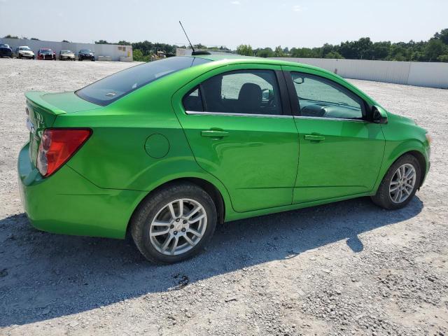 1G1JC5SB6F4133802 - 2015 CHEVROLET SONIC LT GREEN photo 3