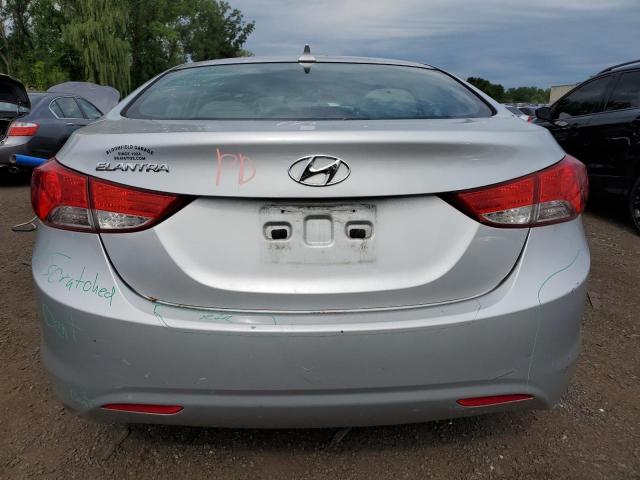 5NPDH4AE2DH276880 - 2013 HYUNDAI ELANTRA GLS SILVER photo 6