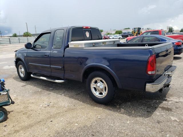 1FTRX17L82NA74135 - 2002 FORD F150HARDAV BLUE photo 2