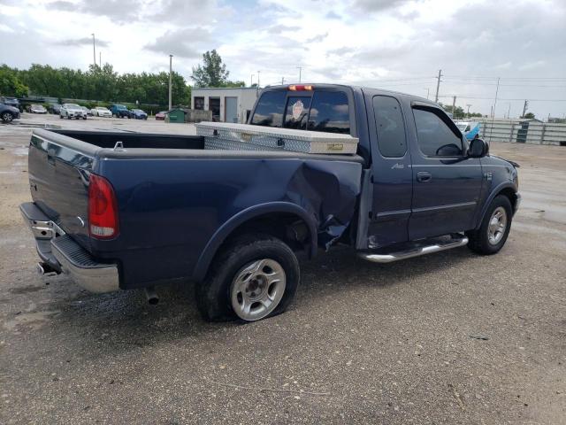 1FTRX17L82NA74135 - 2002 FORD F150HARDAV BLUE photo 3