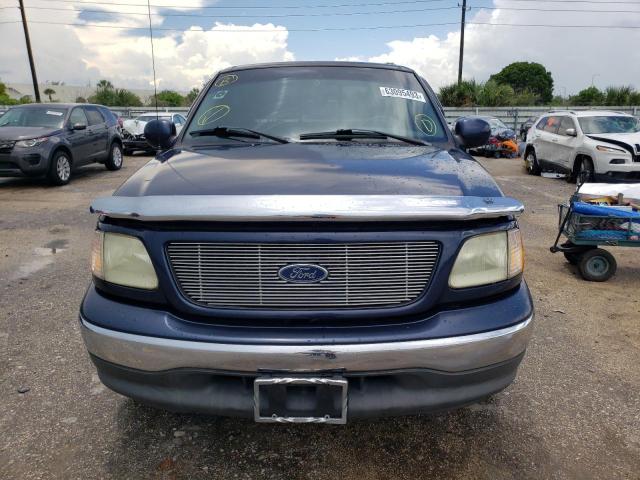 1FTRX17L82NA74135 - 2002 FORD F150HARDAV BLUE photo 5