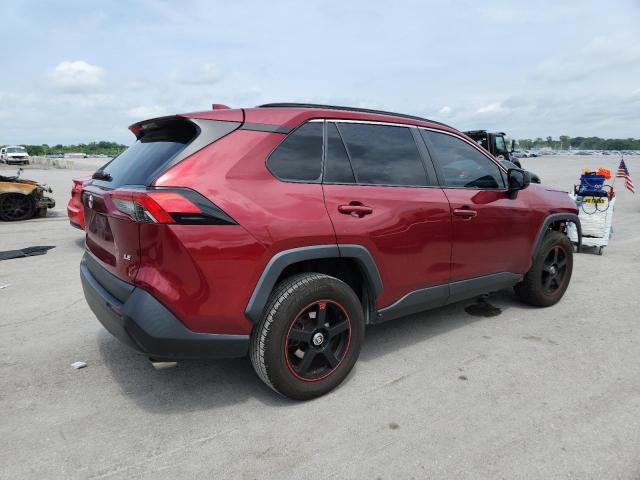 2T3H1RFV5MW110129 - 2021 TOYOTA RAV4 LE RED photo 3