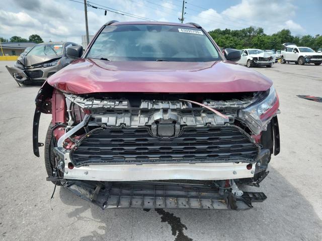 2T3H1RFV5MW110129 - 2021 TOYOTA RAV4 LE RED photo 5