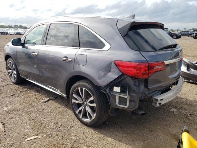 5J8YD4H98KL018041 - 2019 ACURA MDX ADVANCE GRAY photo 2