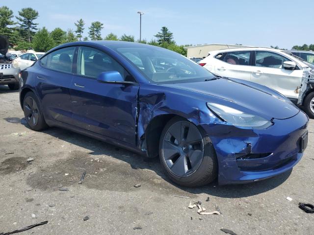 5YJ3E1EB7PF633363 - 2023 TESLA MODEL 3 BLUE photo 4