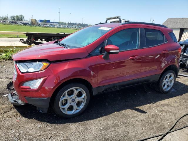 MAJ6S3GL0NC464696 - 2022 FORD ECOSPORT SE RED photo 1